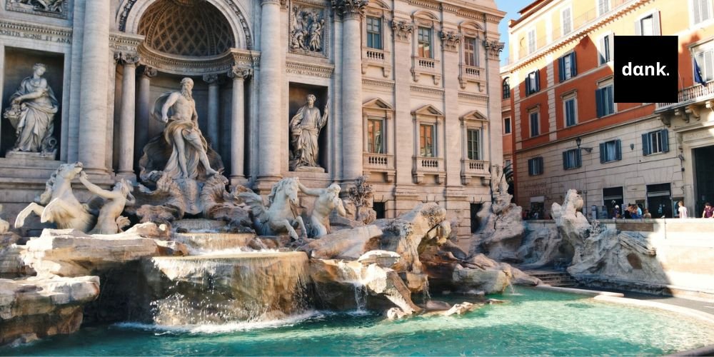 fontana di trevi banner