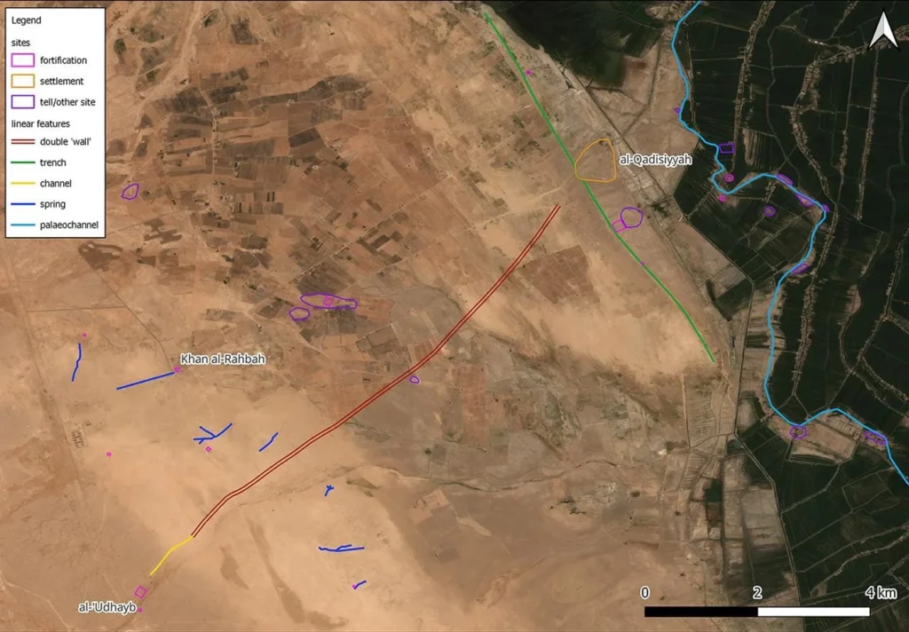 Εικόνες των μυστικών υπηρεσιών των ΗΠΑ αποκαλύπτουν στους αρχαιολόγους τον τόπο ιστορικής μάχης στο Ιράκ site of al qadisiyah battle in iraq 3