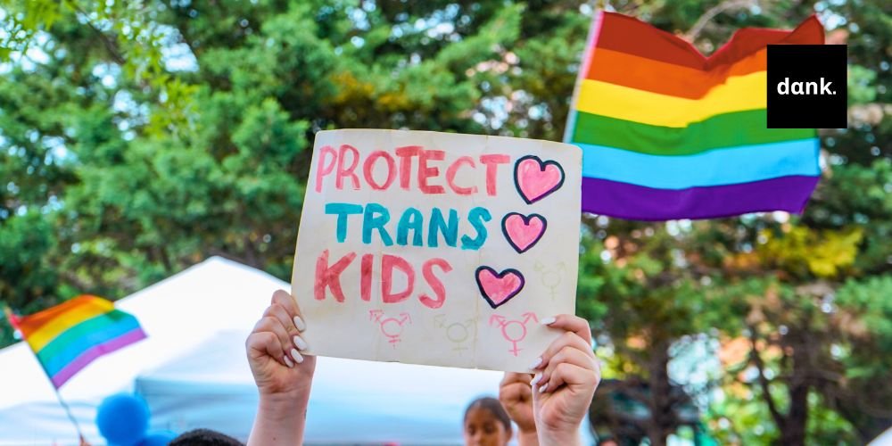 trans kids banner