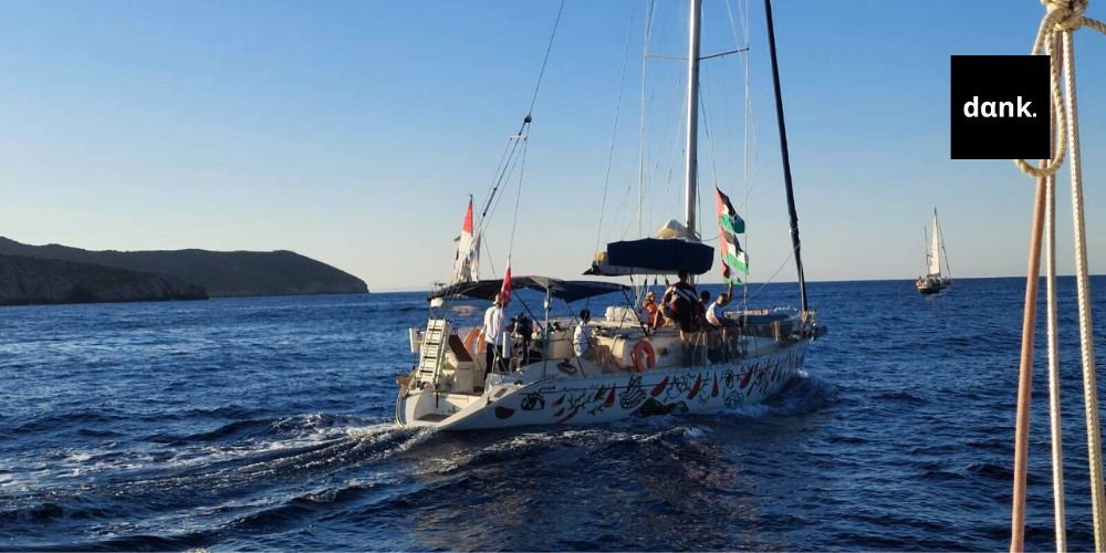 march to gaza banner