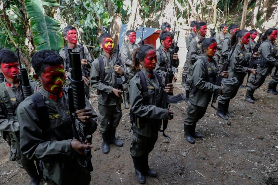 communist rebels in luzon region, philippines
