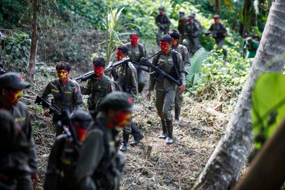 communist rebels in luzon region, philippines