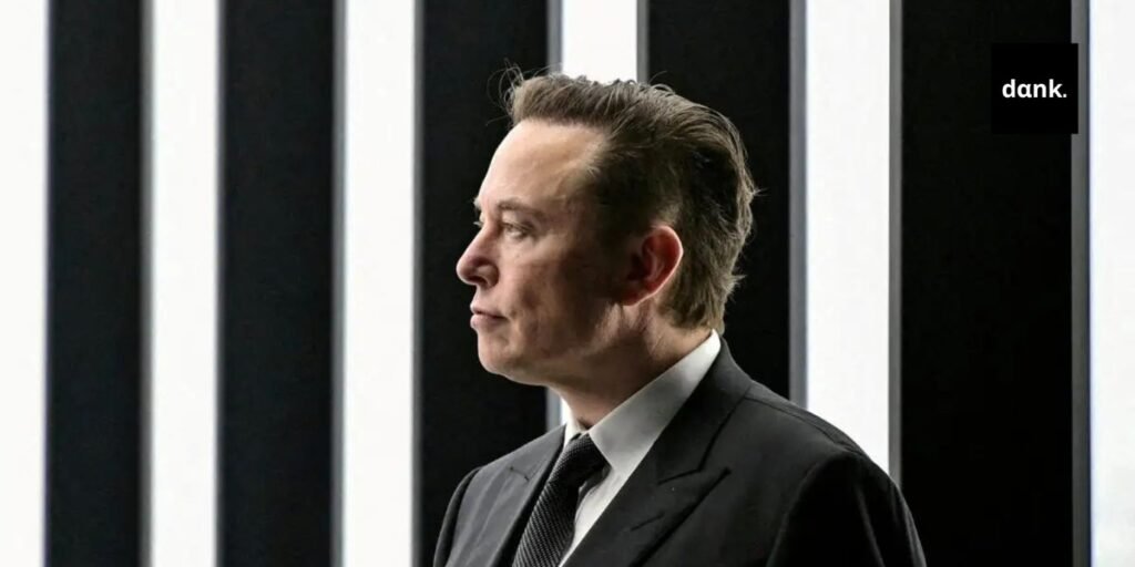 elon mask banner